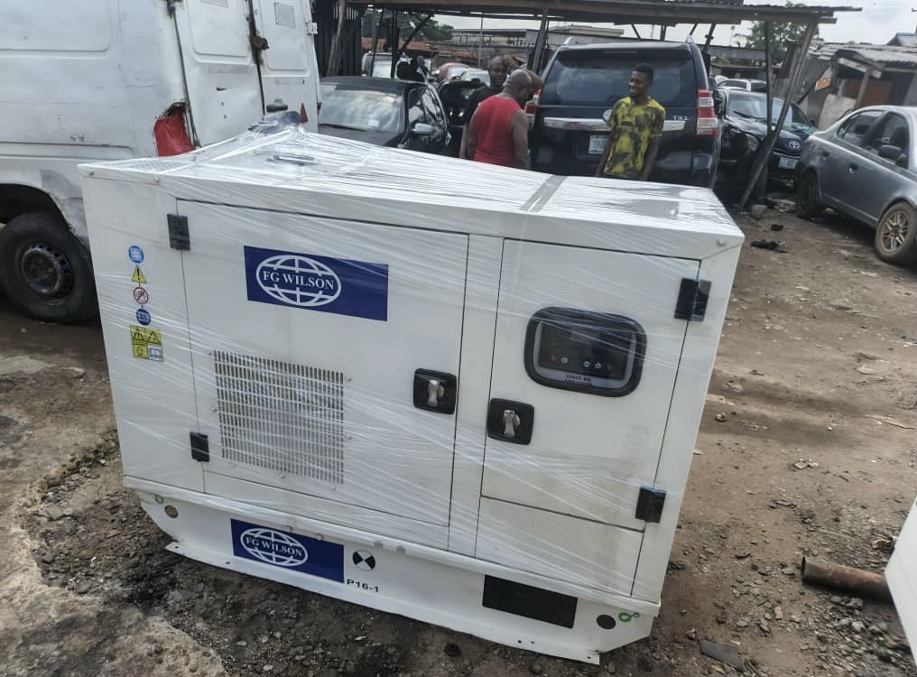 15kVA FG Wilson / Perkins Soundproof Generator — Available for Sale