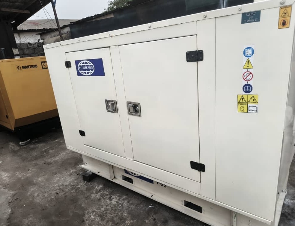 60kVA FG Wilson Generator — Available for Sale